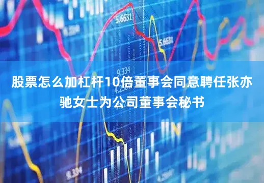 股票怎么加杠杆10倍董事会同意聘任张亦驰女士为公司董事会秘书